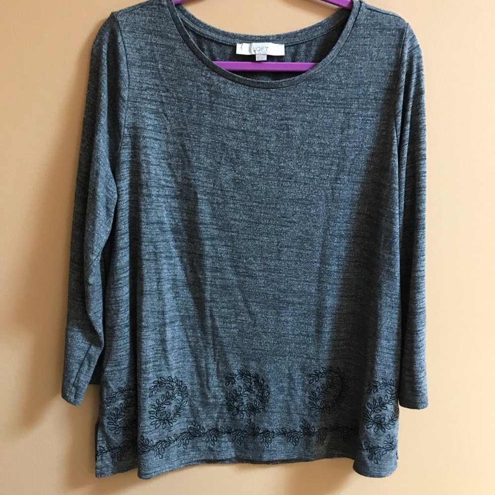 LOFT 3/4 sleeve shirt